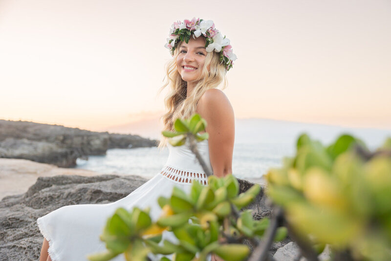 Maui Senior portrait package 1