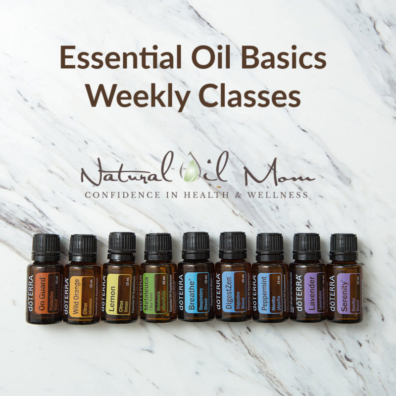 Basic doTERRA Essential oils weekly classes