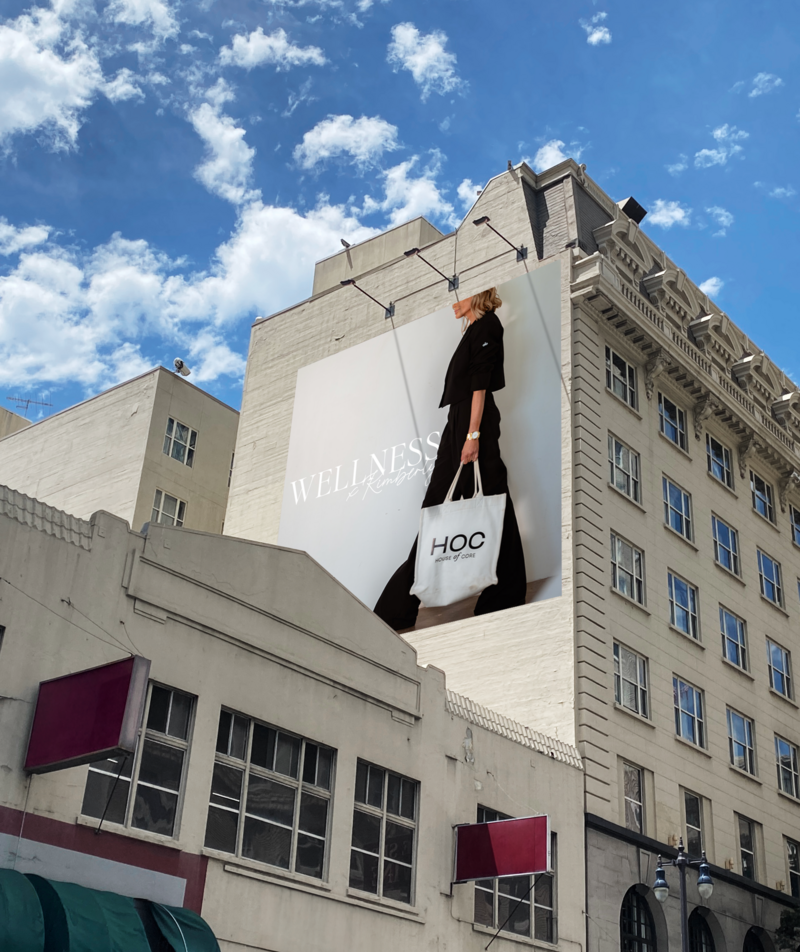 Street Billboard Mockup