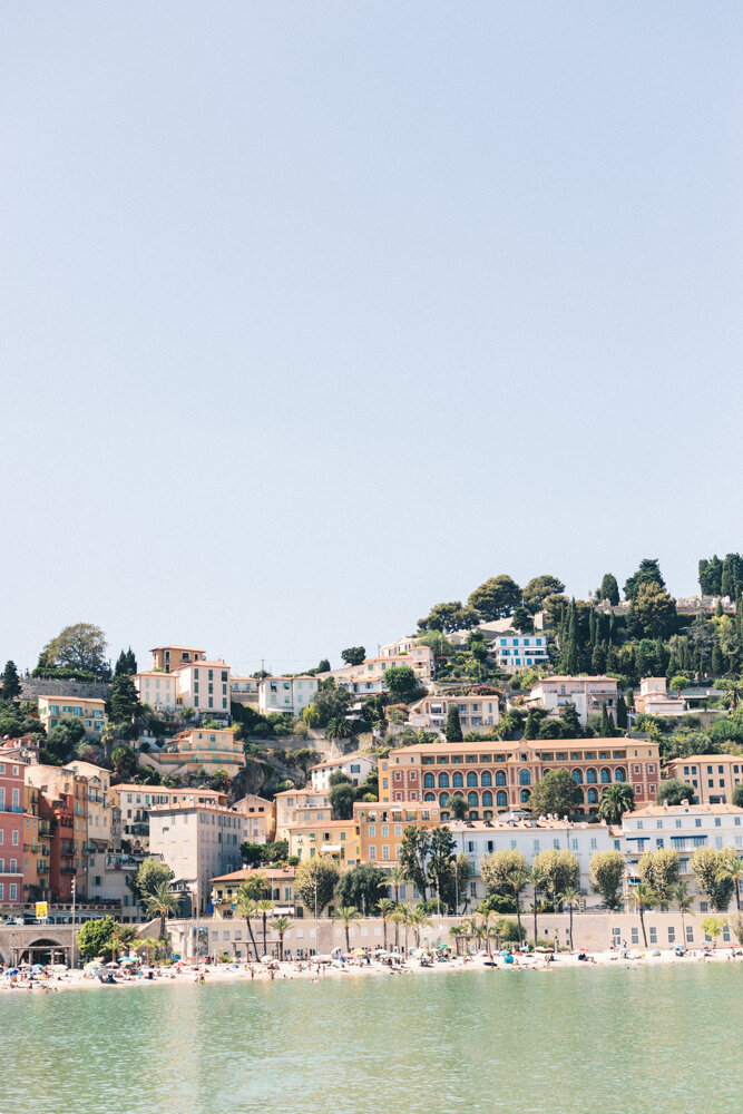 landscape photo of menton france