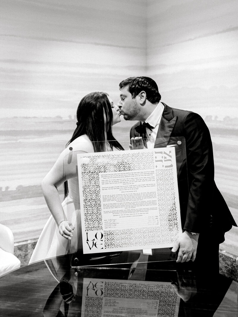 Ketubah Signing  Tori & Sam-70