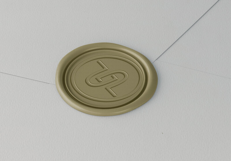 wax stempel met logo