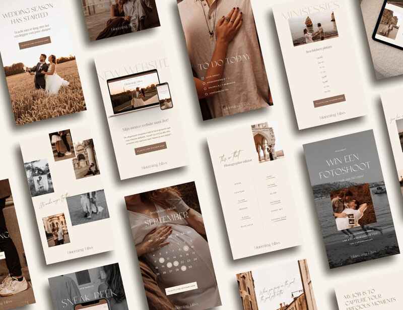 Instagram templates fotograaf Blooming Bliss 15