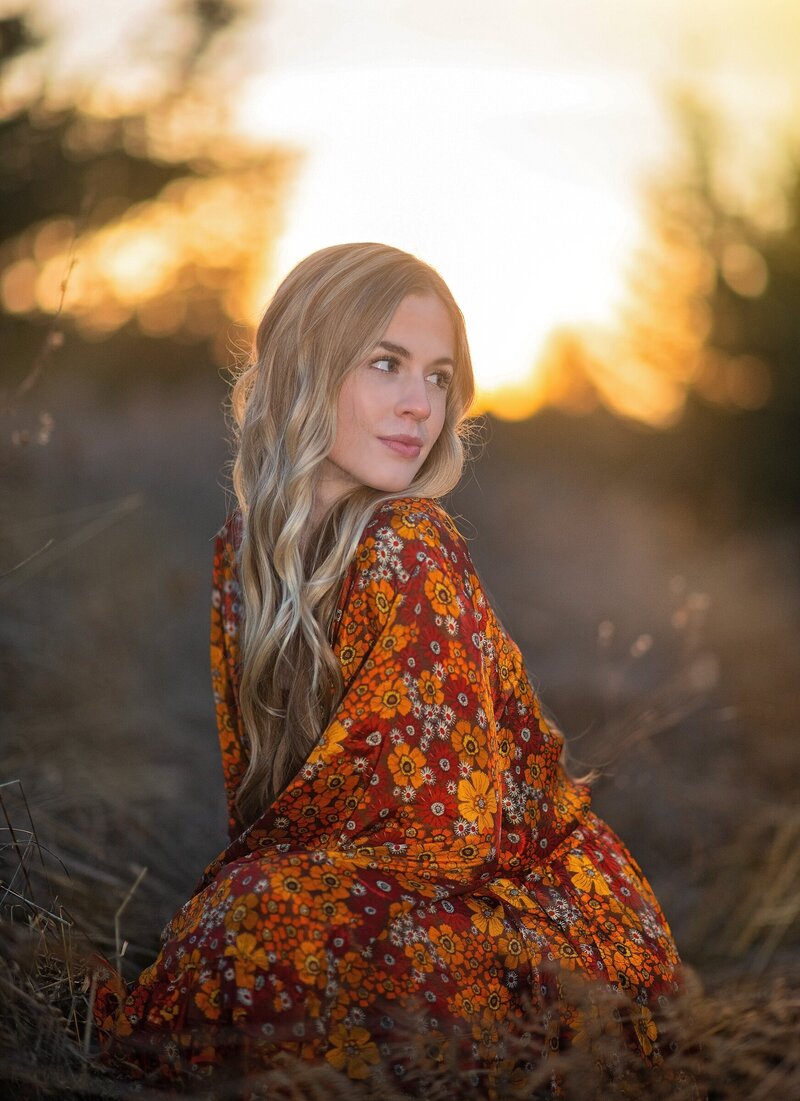 Senior Portrait in a lush Park in Northern California by Parky's Pics Photography