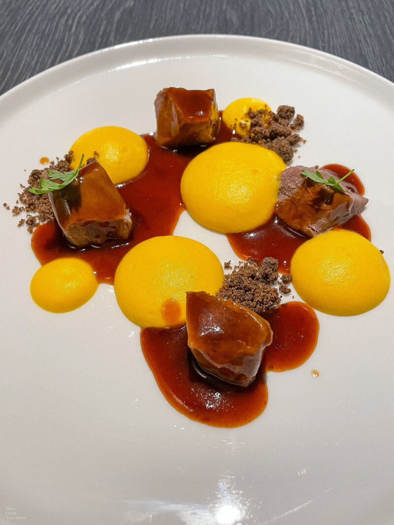 Main dish at Filia Ristorante in Verona, Italy