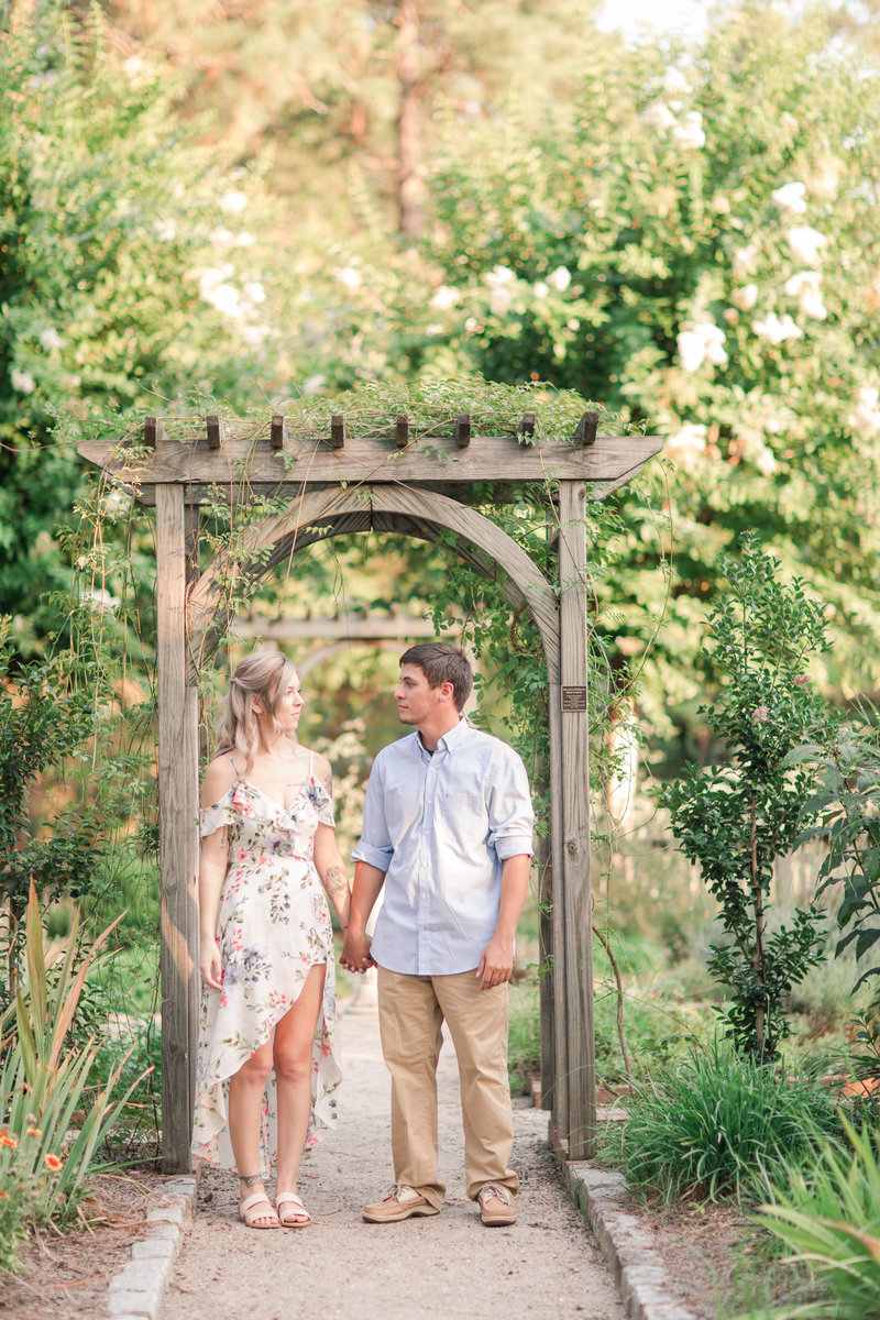 Jennifer B Photography-Sandhills Horticultural Gardens Engagement-Pinehurst NC-Cody and Kayla-2019-0067