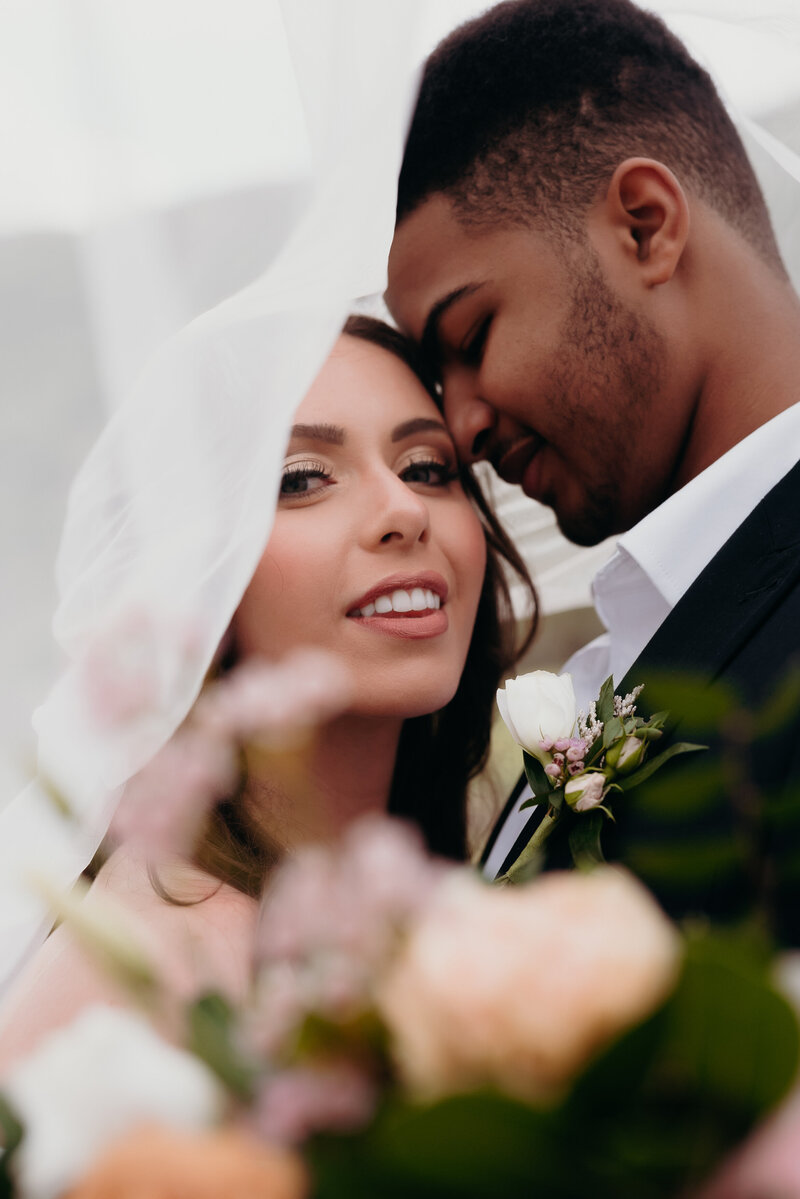 Utah Wedding Photographer | Interracial Couple | First Look