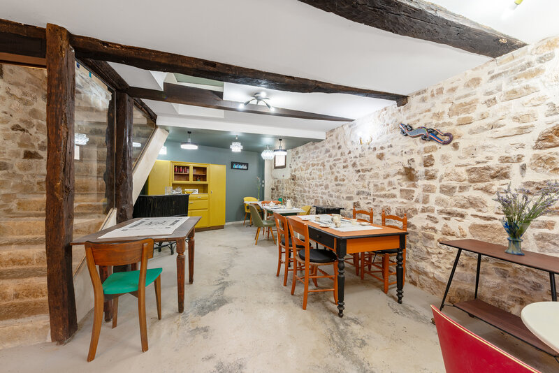 Espace petit-déjeuner à l'intérieur