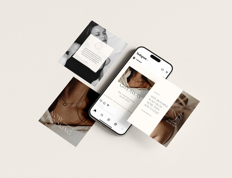 Minimal Instagram templates Wabi Sabi 6