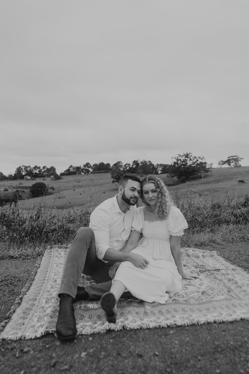 Emily + Tim Couple Portraits - Maleny Hinterland -201964