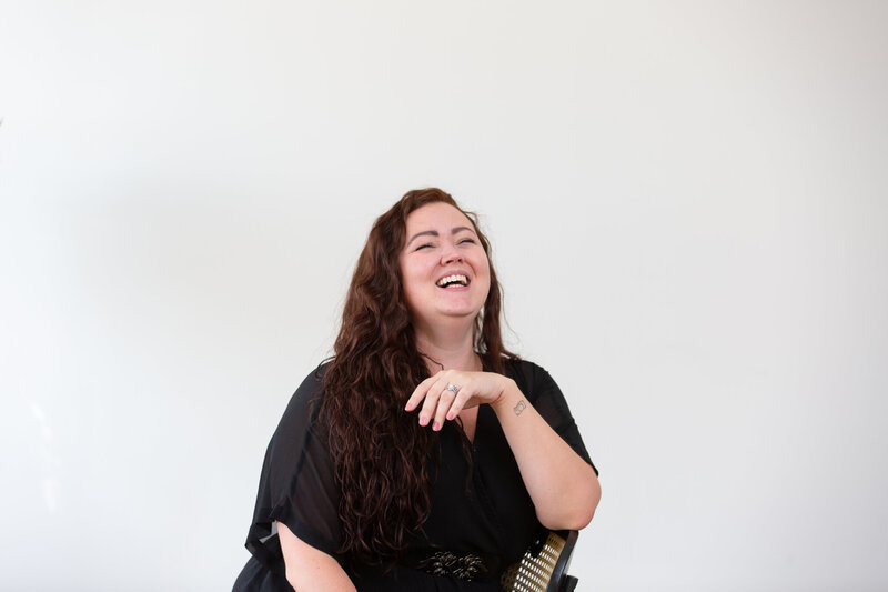 Girl laughing