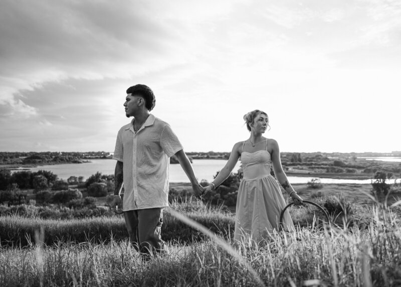 Bride and Groom veil photo with ring Bella Cosa Venue Lake Whales Florida
