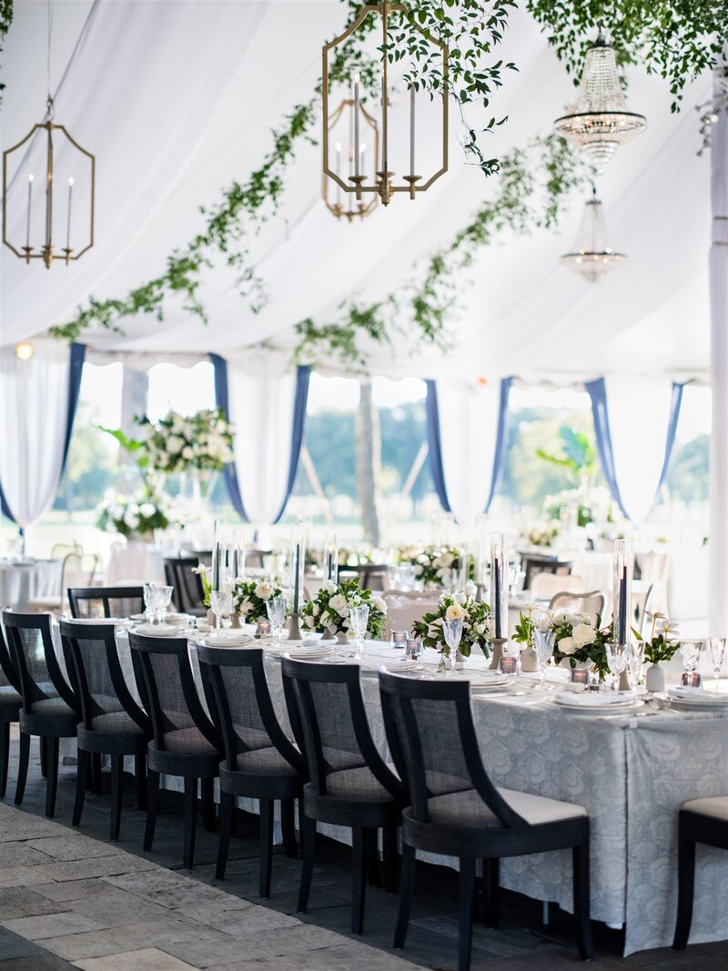 Head Table at Exmoor Country Club Wedding