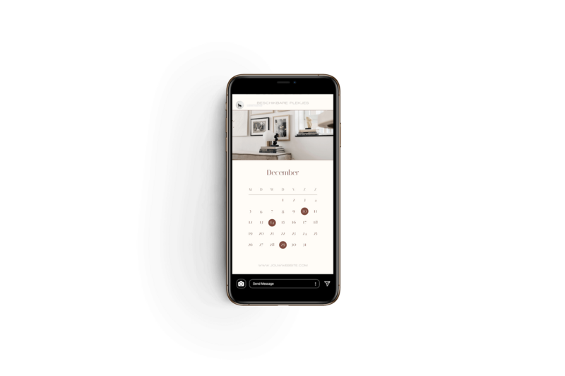 Instagram story template interieur ontwerper Wahiba Wonders 2