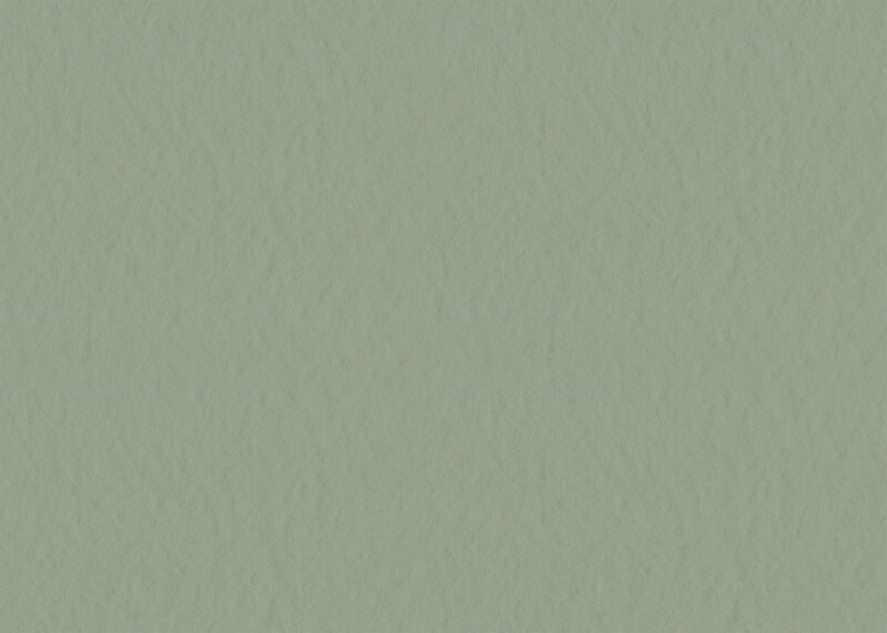 Green paper texture adding dimension to the background of the canvas.