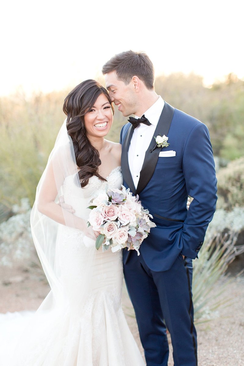 Blush Four Seasons Scottsdale Troon North Wedding | Amy & Jordan Photography