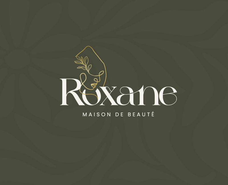 Branding sur mesure pour Maison de Beauté Roxane, institut de beautéà la Ferrière en Vendée