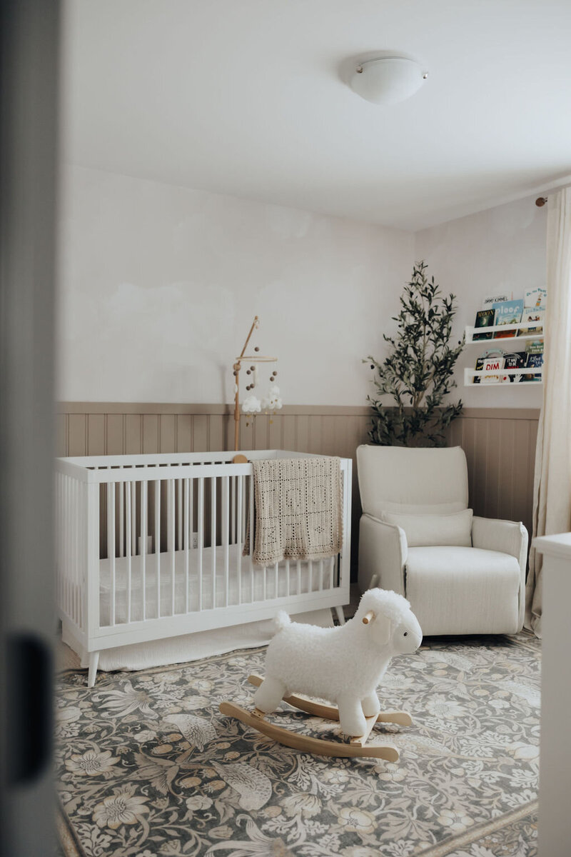 Earthy and organic nursery