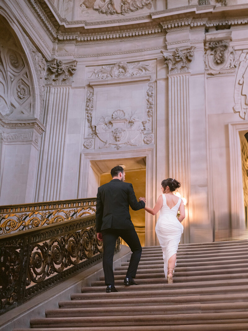 staircase San Francisco City Hall Photographer