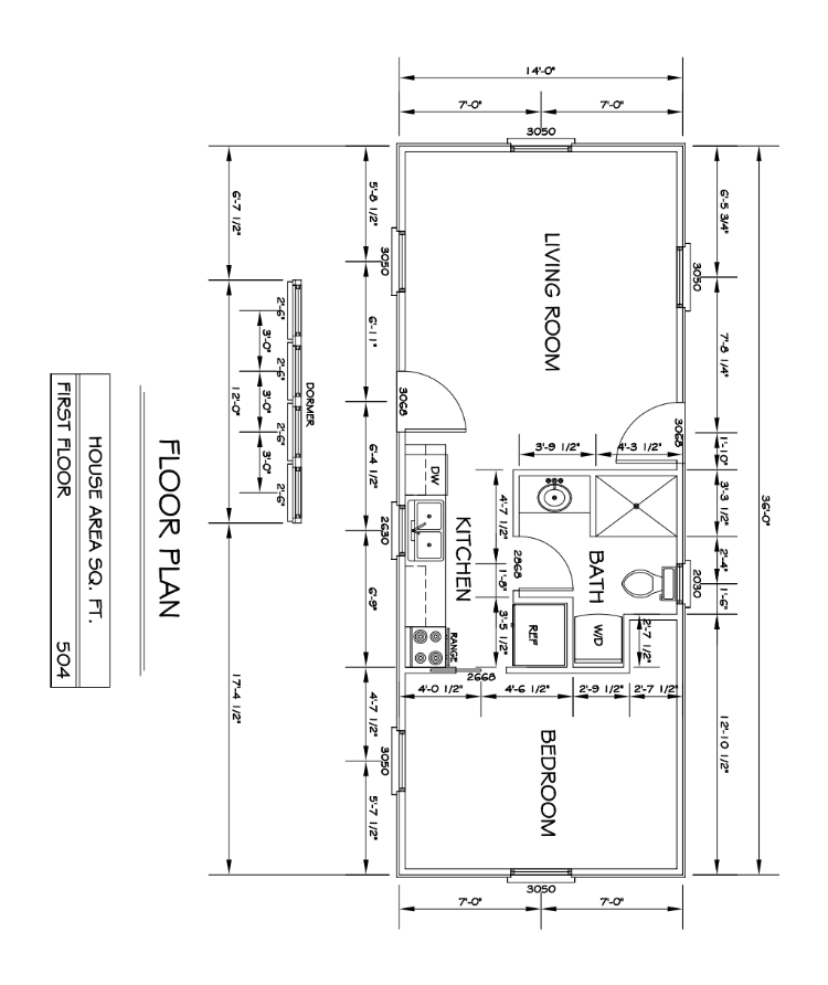 ivy cabin floor plan