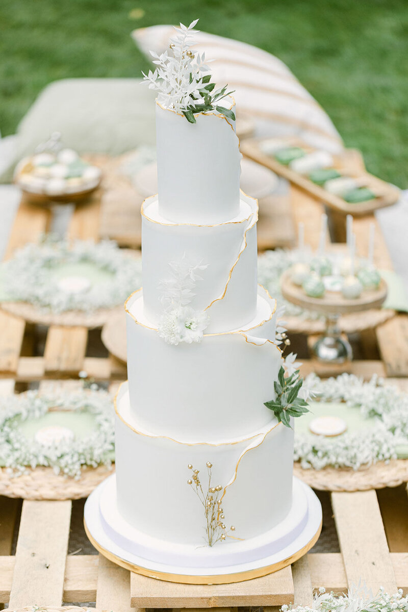fine art svatební dort