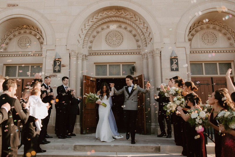 Thoroughly Metropolitan and Catholic San Francisco Wedding - Fits & Stops  Photography