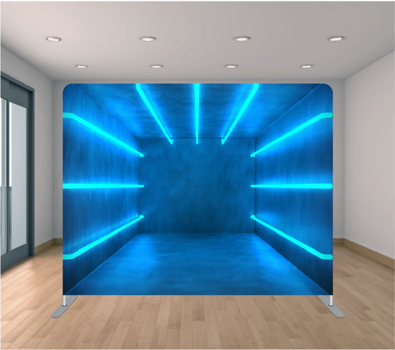 blue tunnel