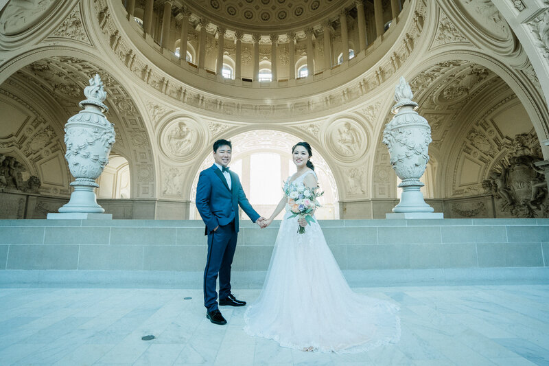 san francisco city hall wedding photos