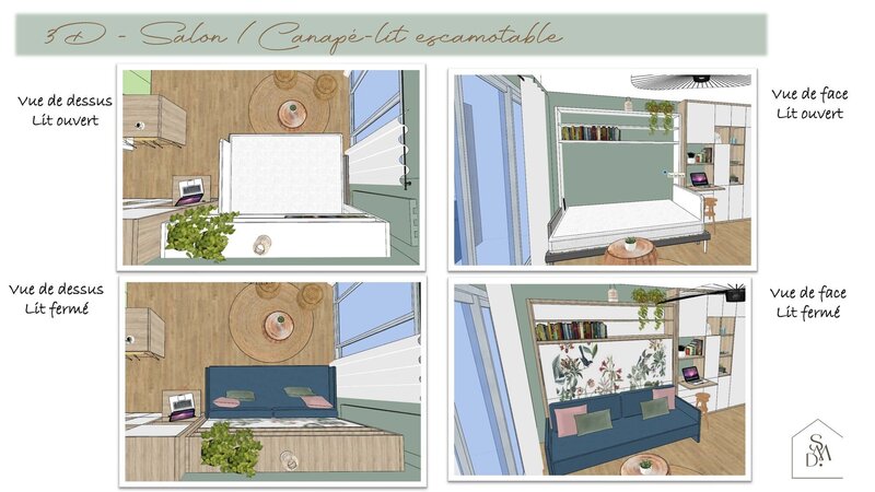 Sandrine Meurice Décoration - Vues/Modélisations 3D