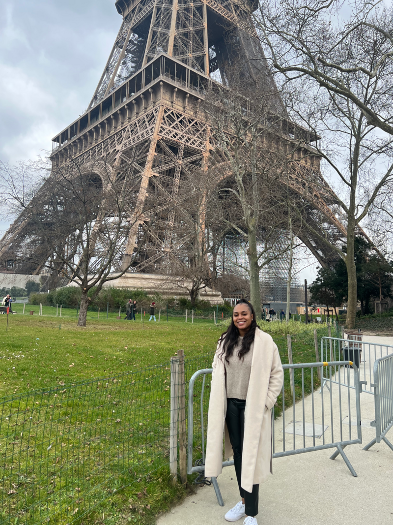 Akilah and Eiffel Tower