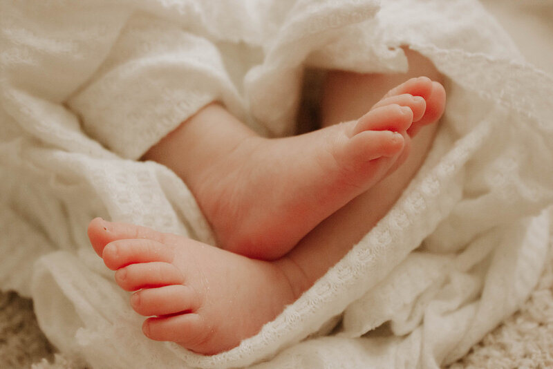 newborn feet