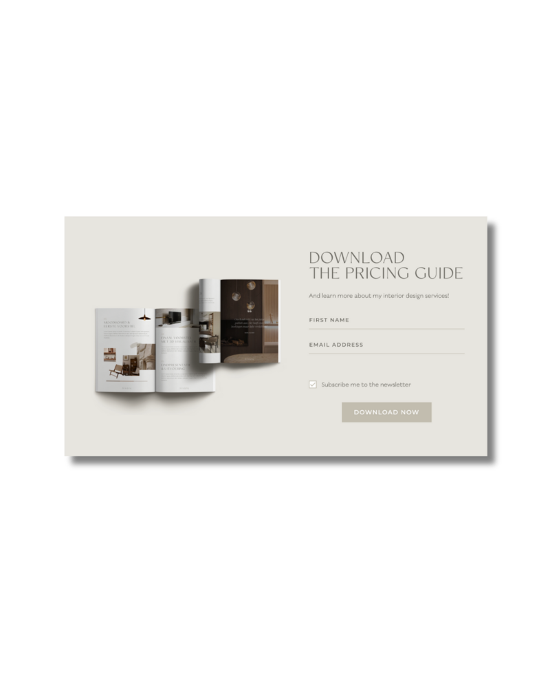 Flodesk signup forms Fern & Fig 2