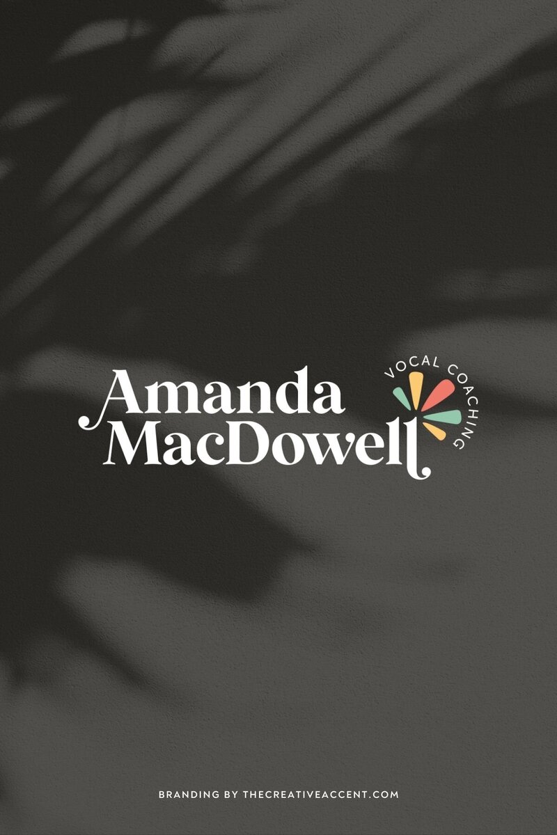 amanda macdowell vocal coach logo