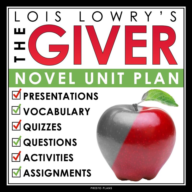 1 The Giver Unit Plan