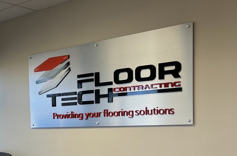 Floor Tech Welcome Sign Logo