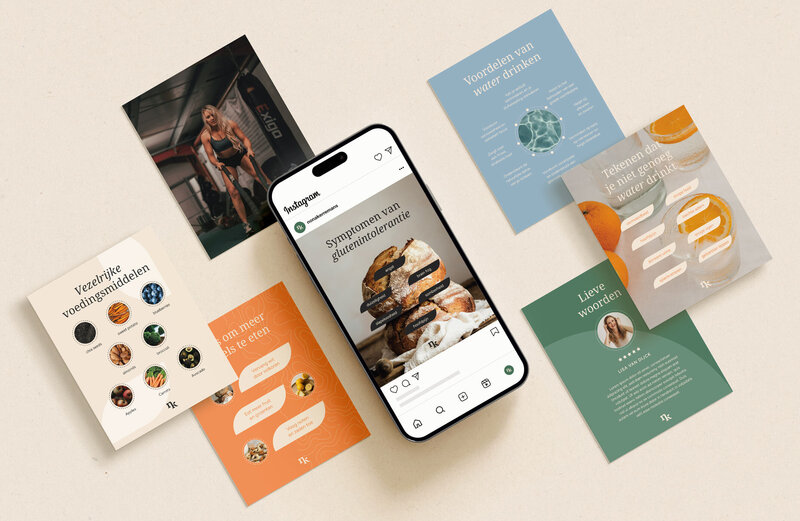 Website gala architecten op ipad