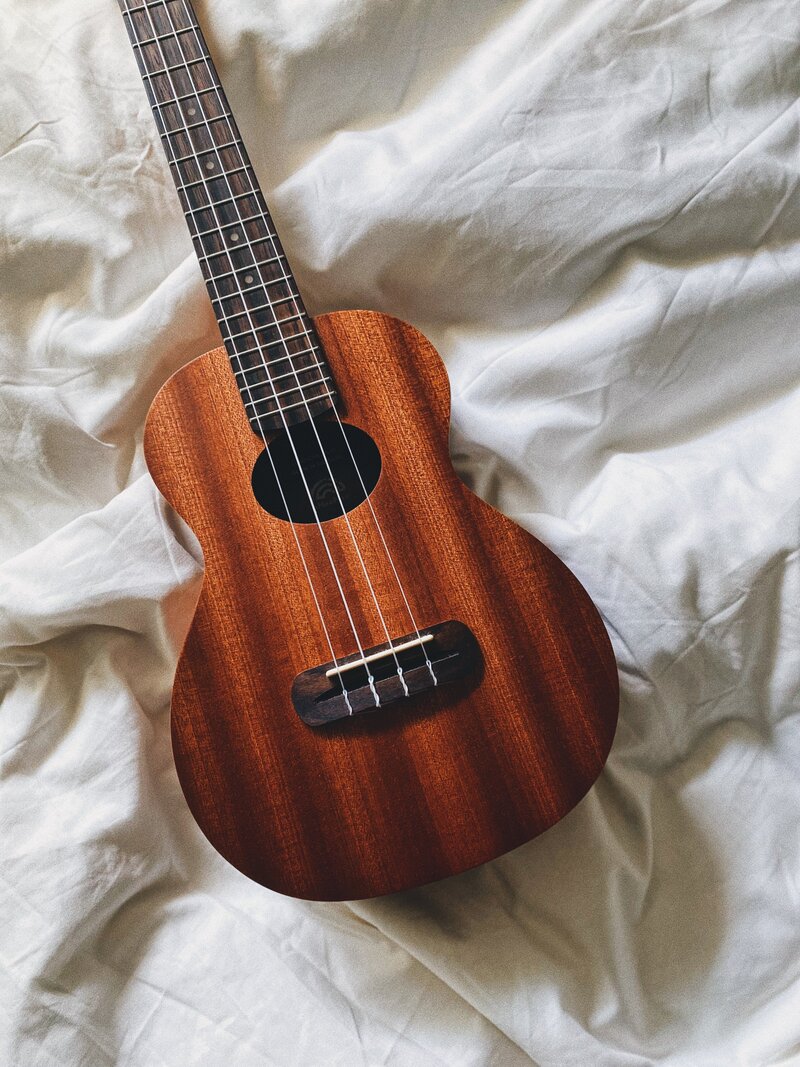 the ukulele in bed