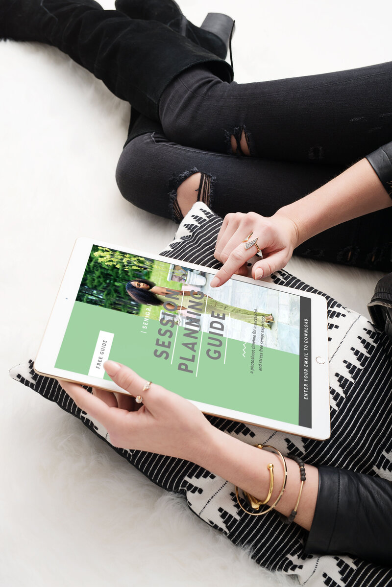Senior Planning Guide Mockup