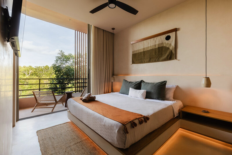 Two guests stay Tulum jungle luxe properties Aflora Tulum