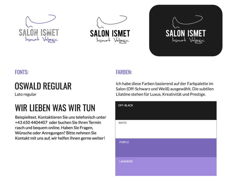 Branding style guide for Ismet