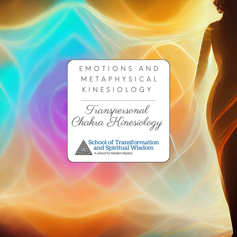 Poster image of transpersonal chakra kinesiology training