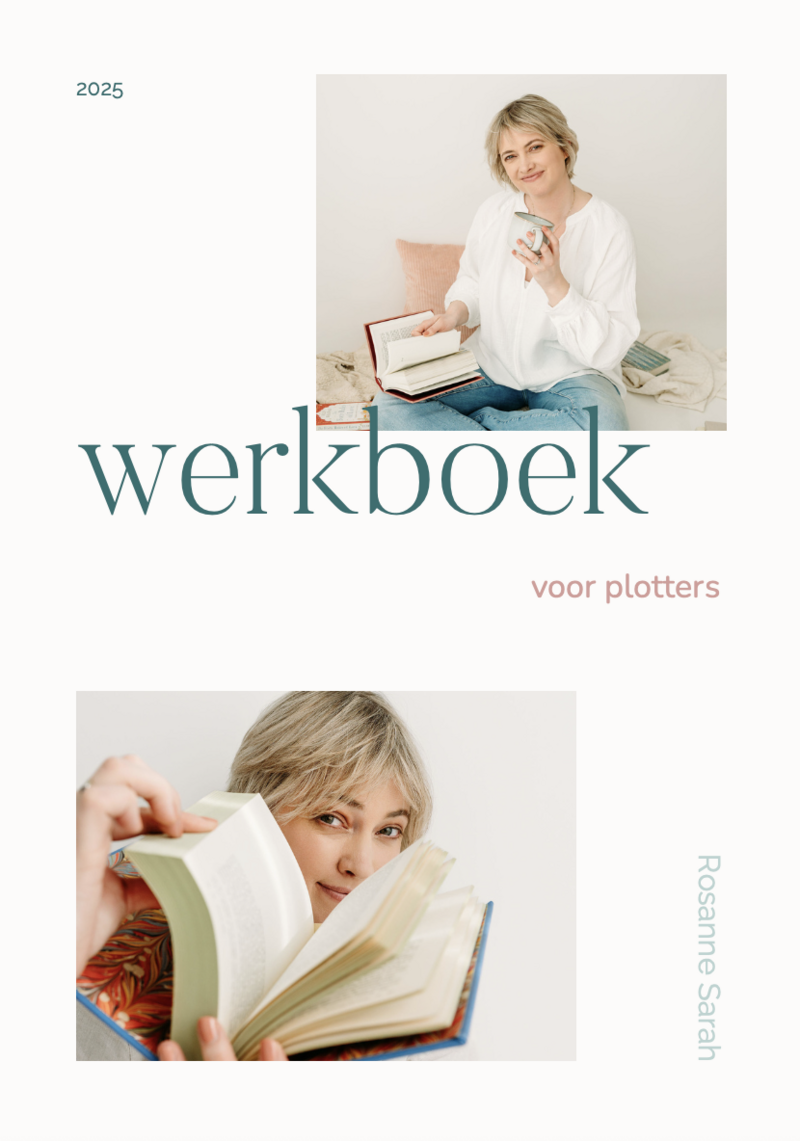Omslag van het Werkboek voor plotters, e-book voor romanschrijvers.