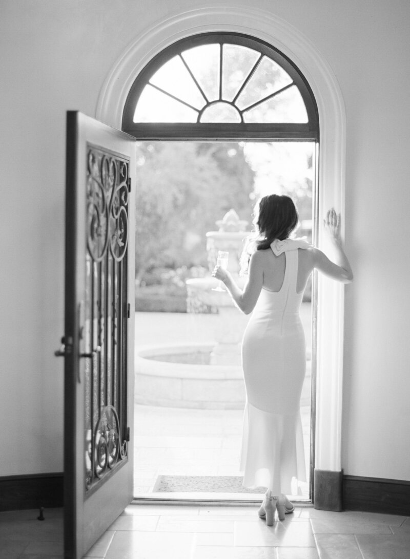 Beautiful bride at Ojai Valley Inn