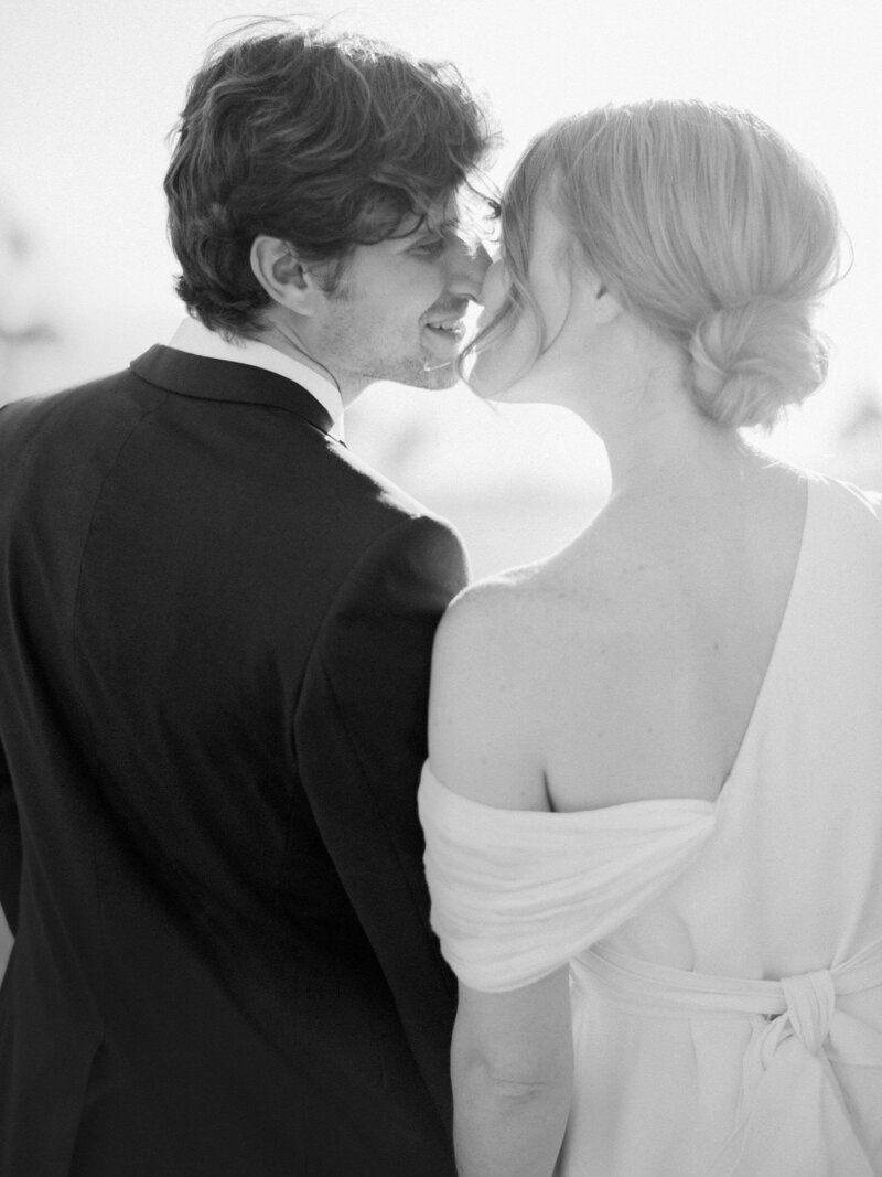 Bride and Groom after getting married in San Diego - Jacqueline Benét