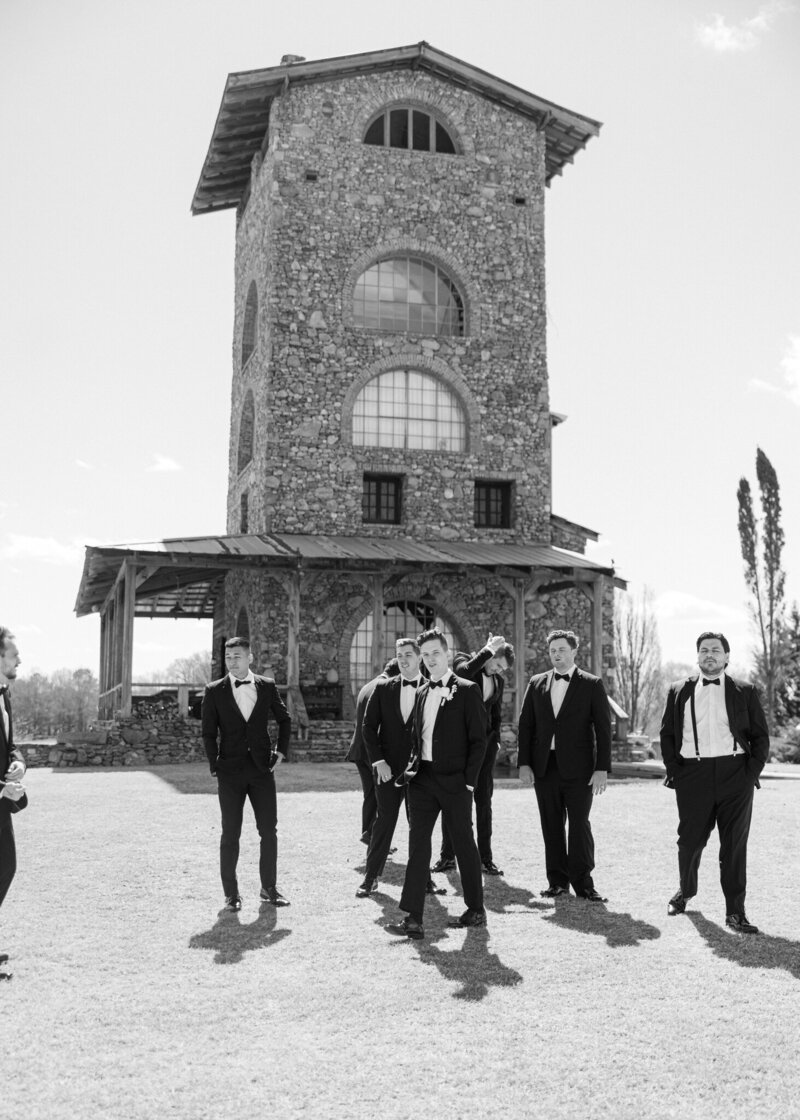 Bridal Party Tower House wedding Atlanta Wedding Photographer Renee Jael-4