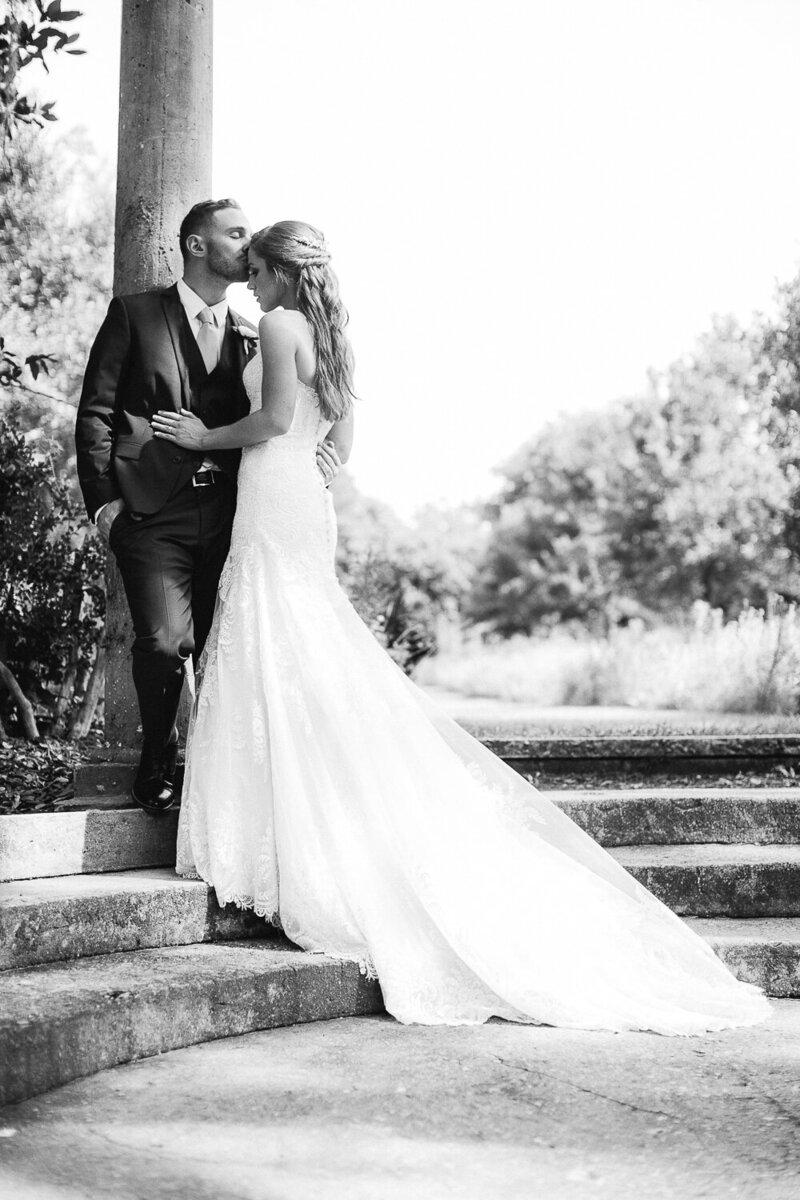 Bride and Groom  Photograph at Bald Head Island NC