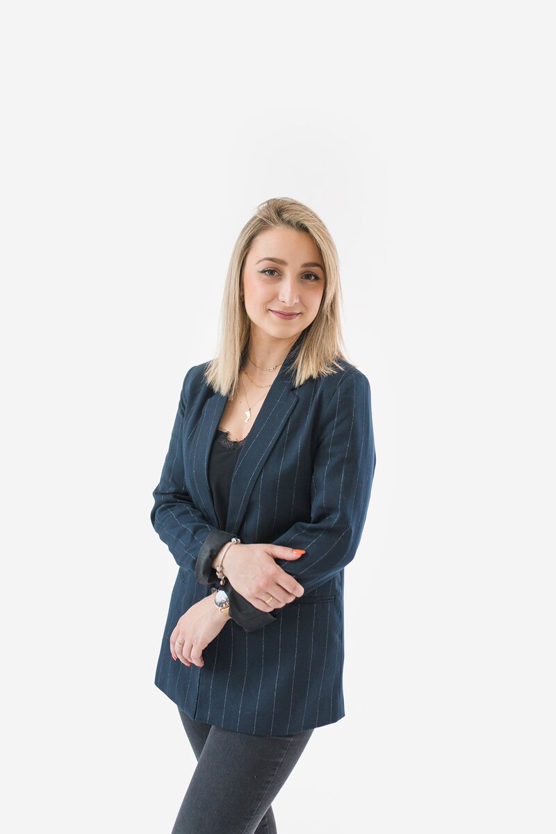 portrait professionnel pour femme à Tours en studio