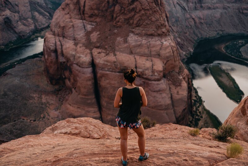 Rader Adventure Hiking Honeymoon West USA Utah Arizona Horse Shoe Bend-5109