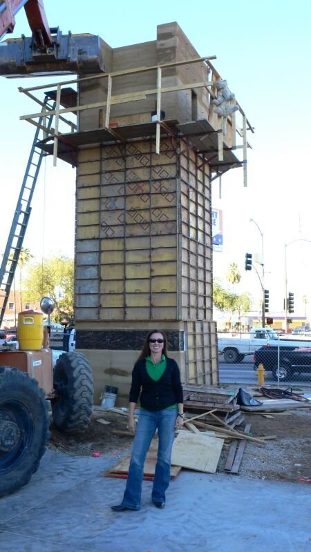 construction-of-the-phoenix-and-artist-rebecca-thompson