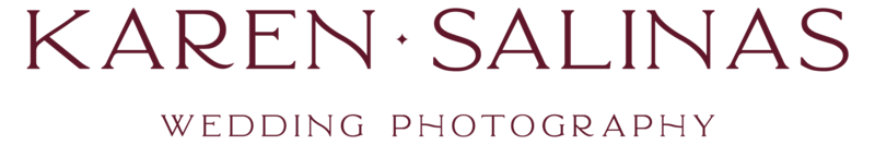 karen salinas wedding photography logo